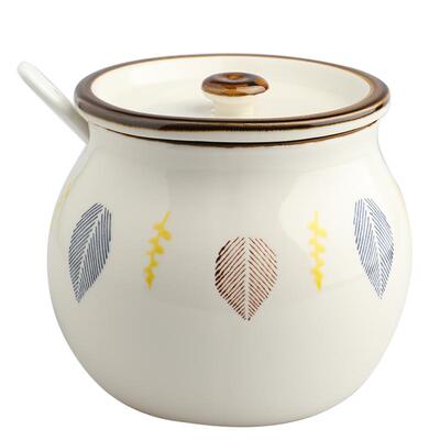 tinyhome家用厨房猪油罐陶瓷