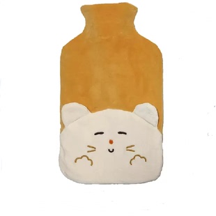 博特奥热水袋加厚橡胶灌水暖水袋冲水防爆敷腰捂手暖宫暖被暖手宝