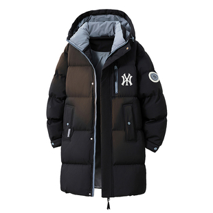 奥莱特价 | 中长款棉服男士2026新款冬季加厚连帽棉衣保暖防寒服