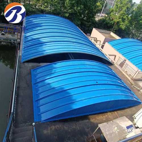 废气处理玻璃钢污水池盖板密封盖板耐晒耐压弧形耐腐蚀玻璃钢强