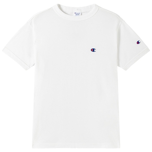Champion冠军短袖t恤男夏季新款经典情侣款小C刺绣纯棉上衣潮