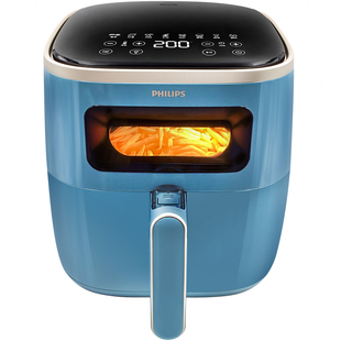 飞利浦可视空气炸锅HD9257家用大容量无油电炸锅薯条机多功能正品