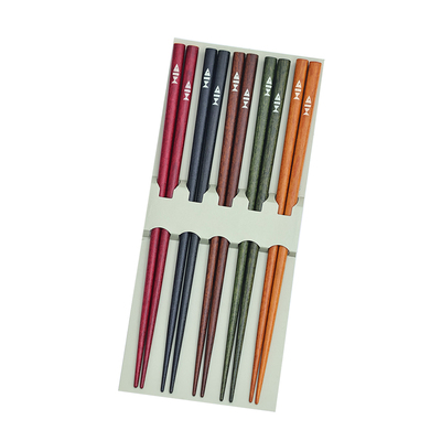 日本进口天然木筷子竹筷套装