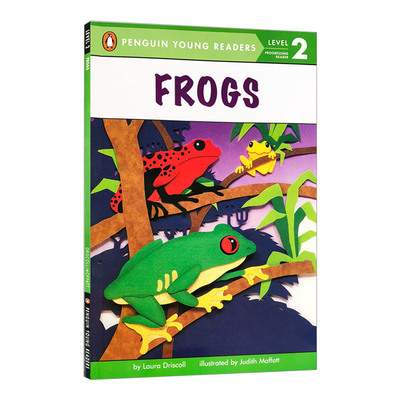 英文原版 Frogs Penguin Young Readers  Level 2 青蛙 企鹅青少分级阅读2级 少儿英语启蒙图画书故事书 英文版 进口英语原版书籍