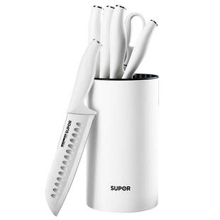 苏泊尔刀具套装家用厨房切肉切菜刀厨师组合女士专用菜砧板二合一