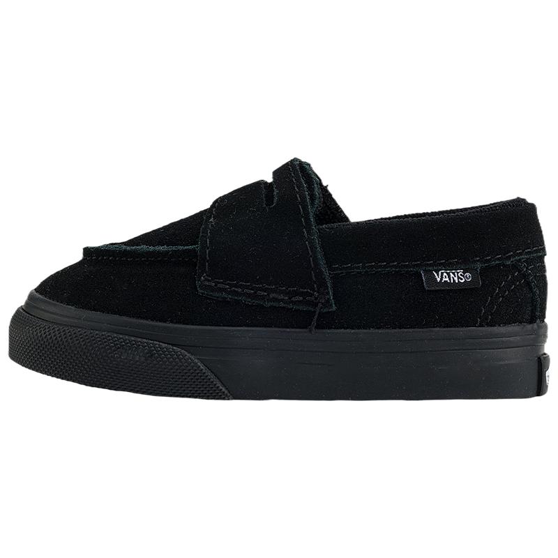 Vans范斯童鞋官方 Loafer 53黑色舒适一脚蹬小童乐福鞋