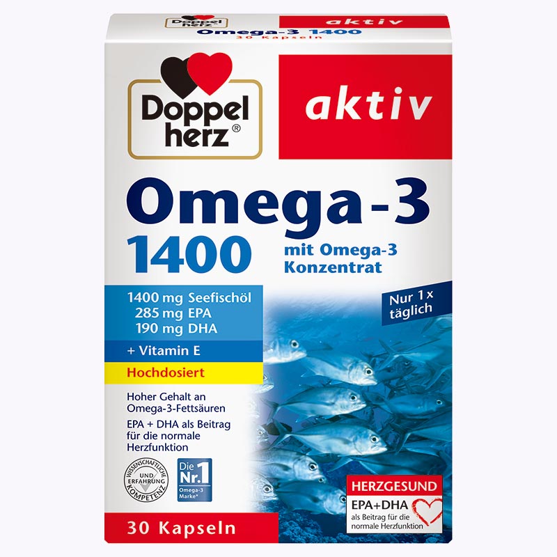 双心鱼油女生深海鱼油养肤护发成人鱼肝油美容鱼油omega3高浓度