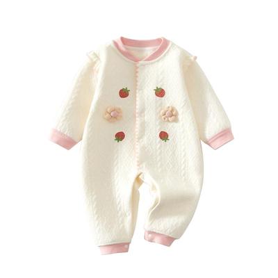 小聪熊婴儿衣服打底秋冬纯棉连体