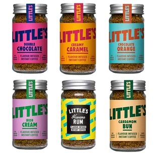 Littles风味速溶黑咖啡朗姆豆蔻焦糖巧克力爱尔兰奶油巧克力香橙