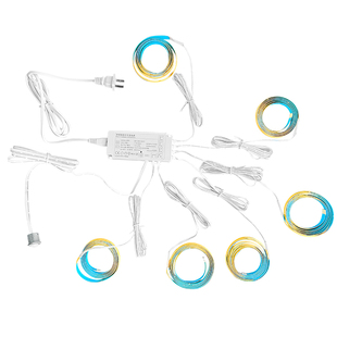 酒柜灯带免开槽展示柜灯衣柜柜子橱柜灯led明装层板灯线条COB灯条