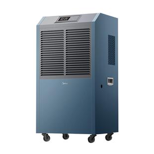 美的工业138升除湿机别墅地下室抽湿仓库车间吸湿泵压回南天138GY