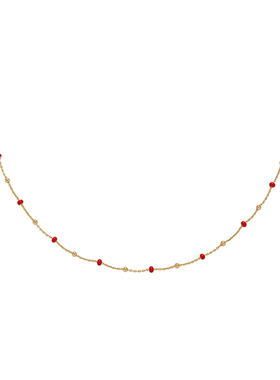 JOYSTONE银镀金女项链意大利进口