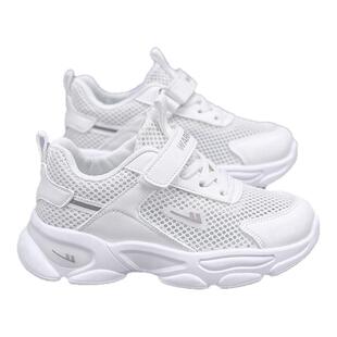 回力儿童小白鞋男童鞋子春秋2026新款运动鞋网面透气演出女童网鞋