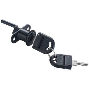 卡贝办公桌抽屉锁柜子锁家用文件柜门锁加长家具衣柜床头柜三联锁