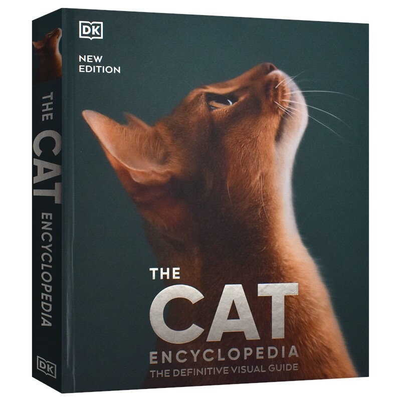 DK 猫咪百科 The Cat Encyclopedia 猫的图解百科全书 新版 全彩精装大开本 科普读物 爱猫人士书籍 英文原版进口图书