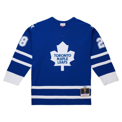 MN枫叶队泰多米00-01赛季28号冰球服美式运动球员版正品球衣男