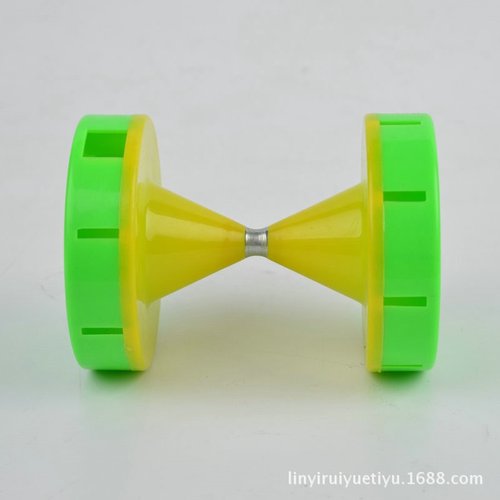 空竹小双响空竹公园健身空竹通用厂家塑胶扯铃批发学生带双轴响