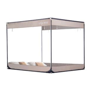 远梦蒙古包蚊帐家用2026新款三开门支架防蚊护栏防摔儿童简易安装