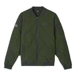 DUVETICA男士菱格纹飞行员鹅绒羽绒服VUDJB0136