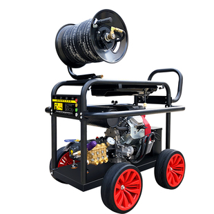 高压专业通下水道疏通机大功率电动水老鼠头大型管道清洗物业专用