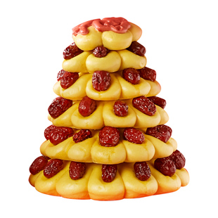 枣山馒头枣花枣塔红枣糕馍馍过年年货上供贡品胶东大饽饽春节礼盒