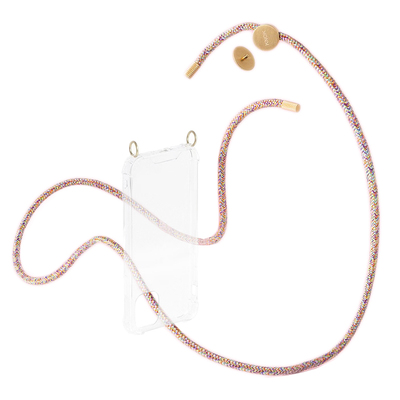 knok可拆卸款独角兽色手机挂绳壳