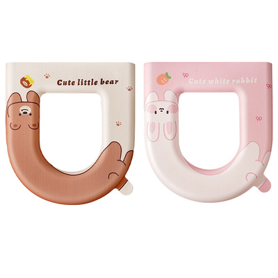 CA防水免洗马桶坐垫四季通用家用新款马桶垫粘贴式马桶圈垫子