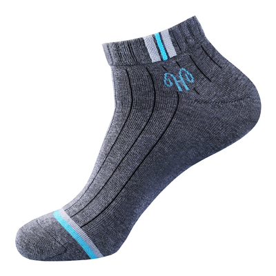 恒源祥纯棉防臭夏季男士薄款短袜