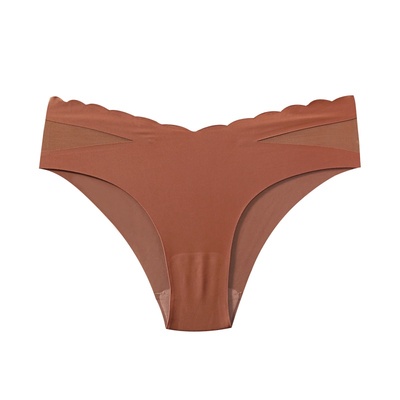 纯棉裆中腰无痕舒适冰丝内裤