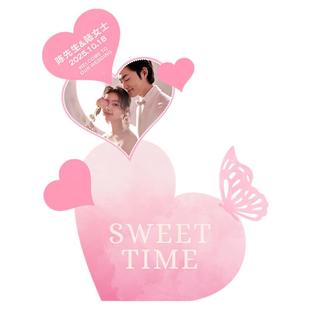 2026氛围感创意婚房布置套装床头男女方卧室闺房婚礼出嫁背景墙