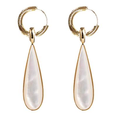 耳环水滴SOFTROOM天然小众