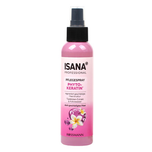 德国Isana专业透明质酸护发喷雾修护受损头发光泽150ml
