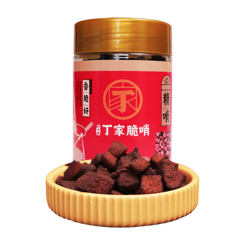 小十字丁家脆哨貴州土特產(chǎn)脆皮五花肉休閑零食豬油渣精哨子官方店