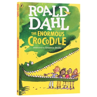 英文原版 The Enormous Crocodile 罗尔德达尔 巨大的鳄鱼 儿童文学故事章节小说 英文版 进口英语原版书籍