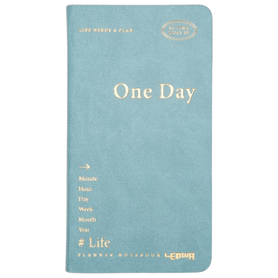 联华每日清单todolist手帐本日计划本自律打卡日程本便携随身笔记本效率手册时间管理记事本日志手账本子