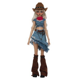 ShugaFairy原创正版bjd4分娃娃sd关节玩偶凯乐贝克西部牛仔潮玩