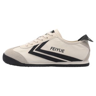 feiyue/飞跃男鞋德训鞋男2026春季新款休闲透气板鞋潮流帆布鞋子