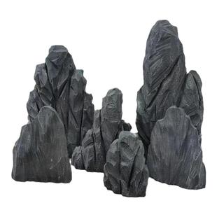 定制泡沫假山仿真假石头塑雕橱窗影视表演舞台道具婚庆摄影造景