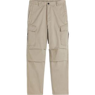 HM男装休闲裤春季时尚舒适休闲长裤美式工装裤1191680