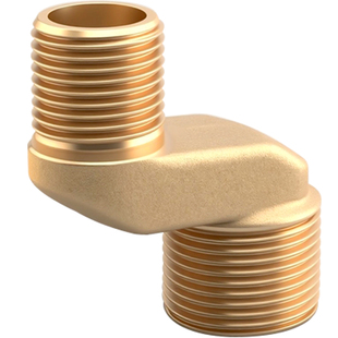 黄铜不锈钢淋浴龙头曲脚浴室混水阀花洒接口变径弯角歪斜调节配件