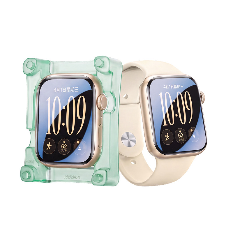 绿联适用iwatch S12保护膜苹果手表膜S11applewatchS12膜S10贴膜serieS9水凝S8/7膜ultra4/3/2钢化膜SE3全包