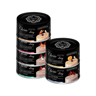 白猪商店Cherie法丽猫主食罐营养