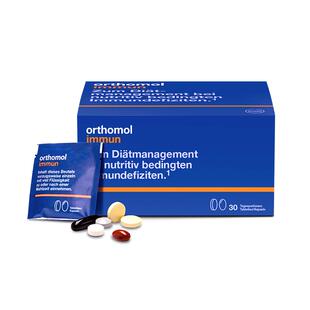 德国orthomol奥适宝复合维生素综合营养免疫力 immun即食粉30包
