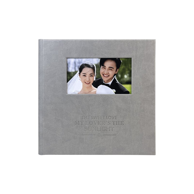 开窗皮质相册定制结婚纱照写真照片制作打印成册纪念本做相册影集