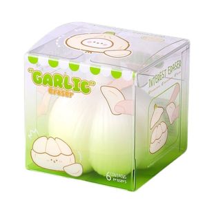 2025新款超火创意搞怪趣味大蒜橡皮擦蒜头造型橡皮卡通可爱小学生用无碎屑擦的干净超净素描绘画写字儿童像皮