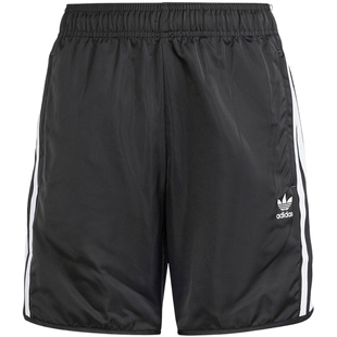 Adidas阿迪达斯男大童休闲舒适三叶草SHORTS梭织运动短裤IT7911