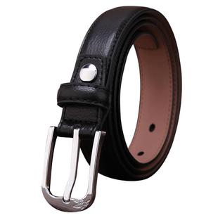 啄木鸟针扣皮带女士时尚真皮腰带 简约百搭韩国潮流牛皮裤带 正品