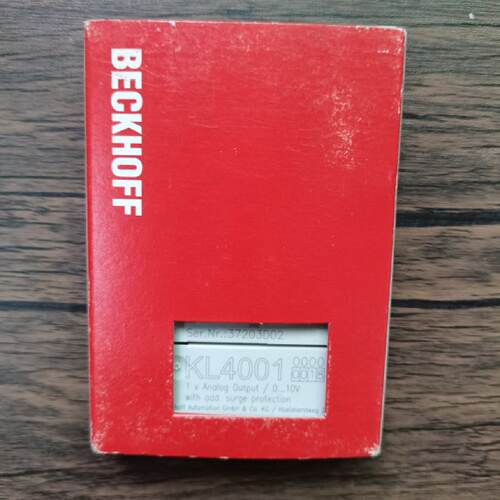 议价全新原装正品 BECKHOFF倍福 KL4001 模块 现货销售