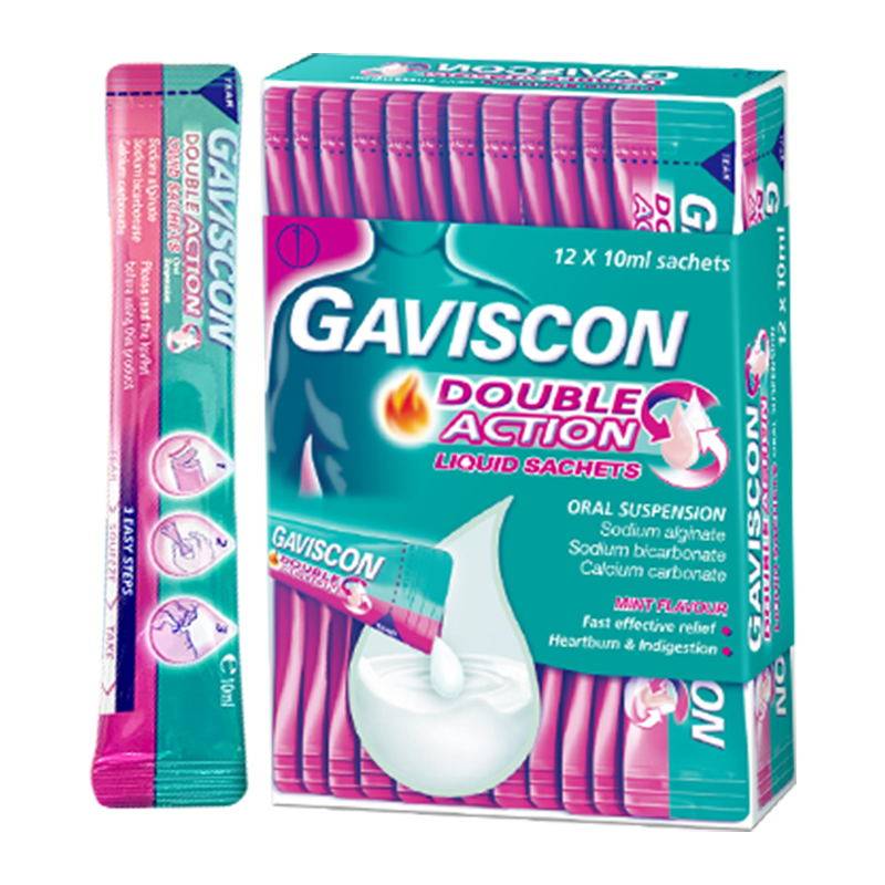 GAVISCON嘉胃斯康胃剂胃酸胃食管反流烧心孕妇可用胃药组合装