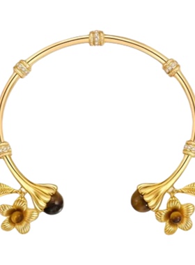 日照之境原创设计金色手镯